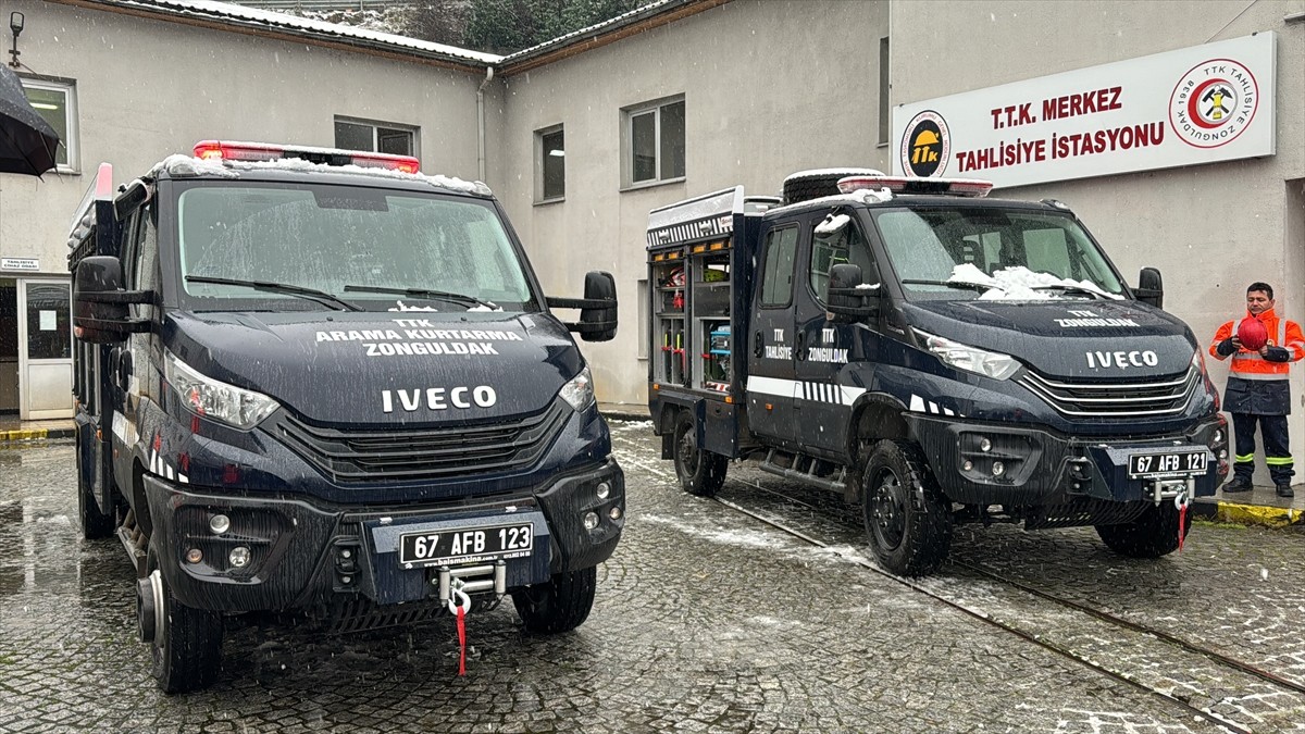 Türkiye Taşkömürü Kurumu (TTK) tahlisiye ekiplerine, deprem ve yangın gibi doğal afetler ile maden...