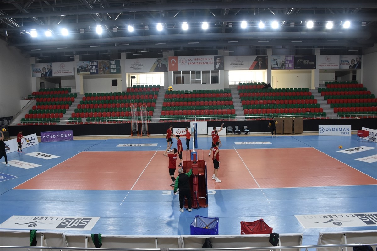 Voleybol SMS Grup Efeler Ligi ekiplerinden Rams Global Cizre Belediyespor, ligin 22. haftasında...