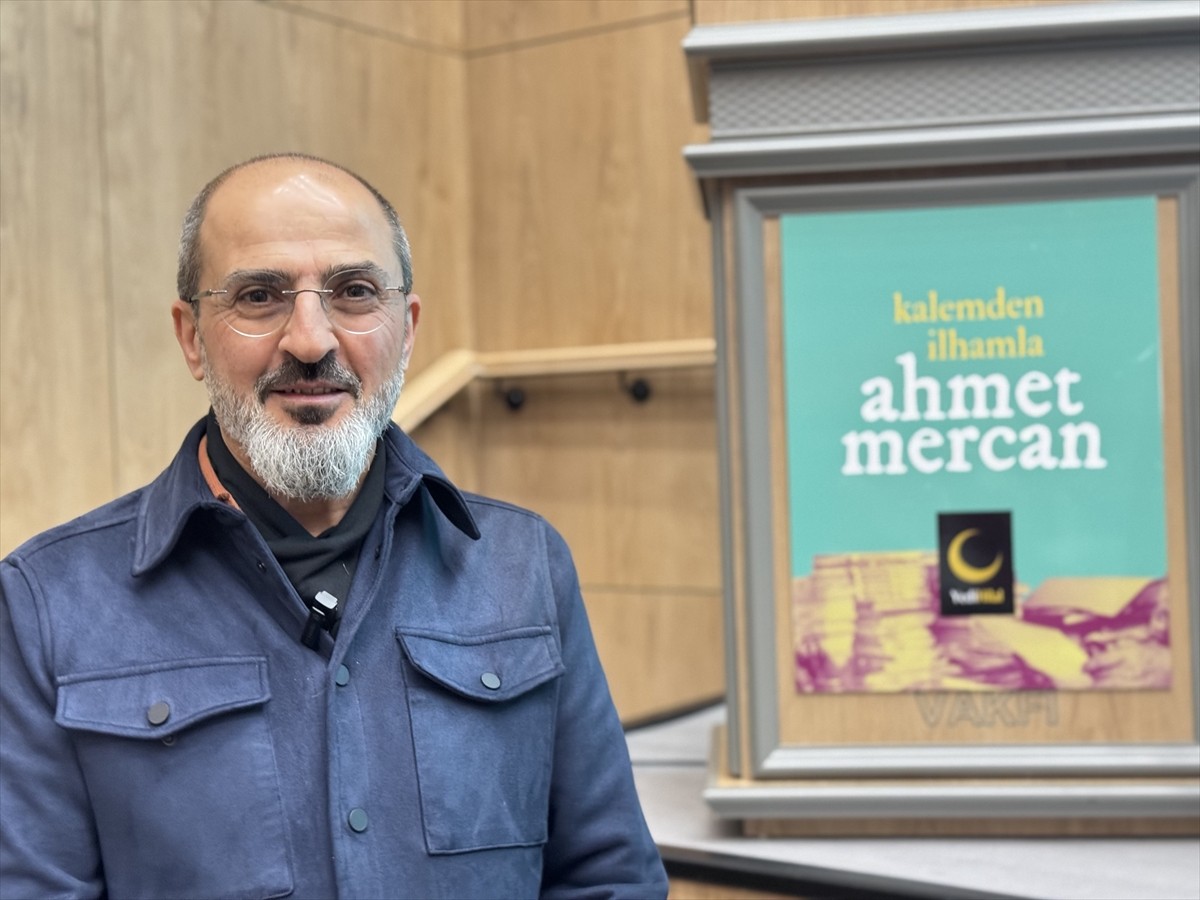 YediHilal Derneği tarafından şair ve yazar Ahmet Mercan'ın anlatıldığı "Kalemden İlhamla: Ahmet...