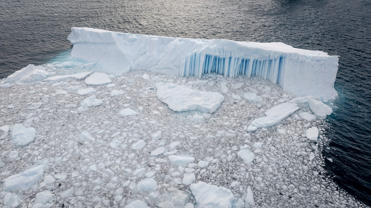 9. Ulusal Antarktika Bilim Seferi’nde Türk Bilimsel Araştırma Kampı’nın bulunduğu Horseshoe...