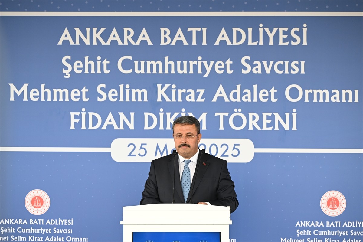 Adalet Bakanı Yılmaz Tunç, Atatürk Orman Çiftliği'nde düzenlenen "Şehit Cumhuriyet Savcısı Mehmet...