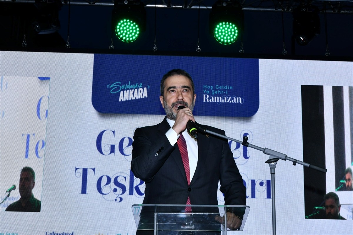 AK Parti Ankara İl Başkanlığının gelenekselleşen teşkilat iftarında yaklaşık 2 bin kişi bir araya...