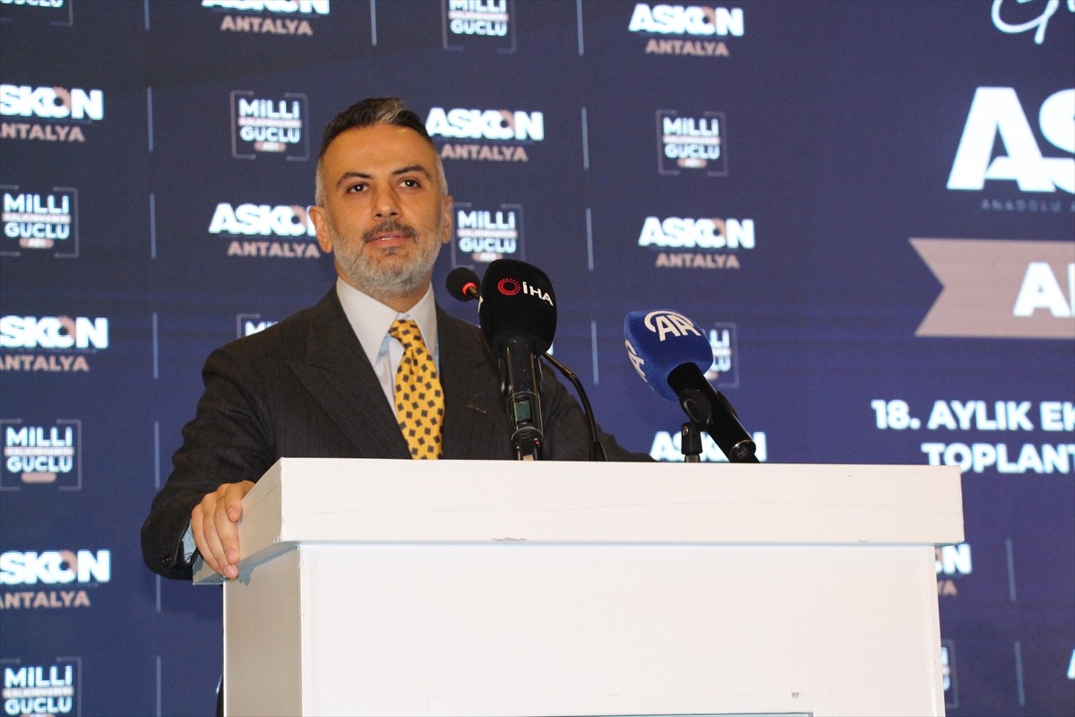 Anadolu Aslanları İş Adamları Derneği (ASKON) tarafından düzenlenen 18. Aylık Ekonomi...