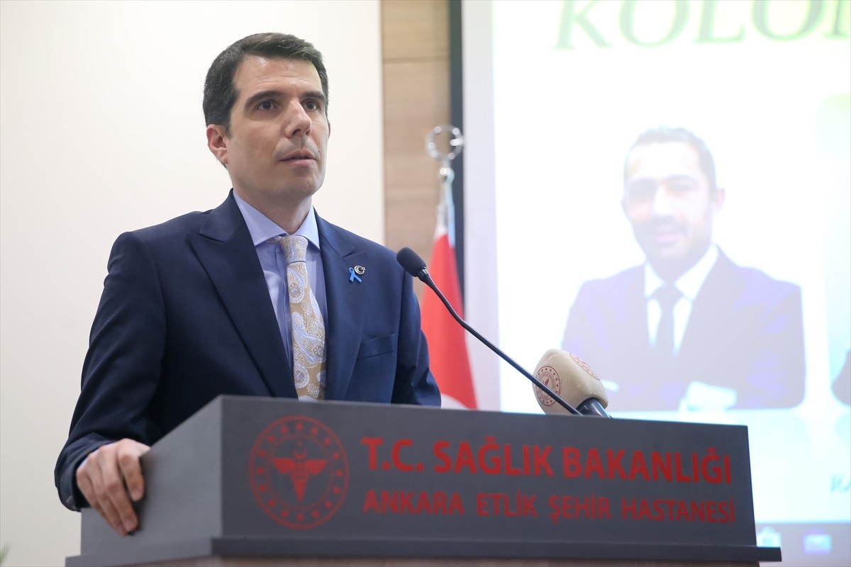 Ankara İl Sağlık Müdürü Ali Niyazi Kurtcebe, Ankara Etlik Şehir Hastanesi ev sahipliğinde, Kolon...