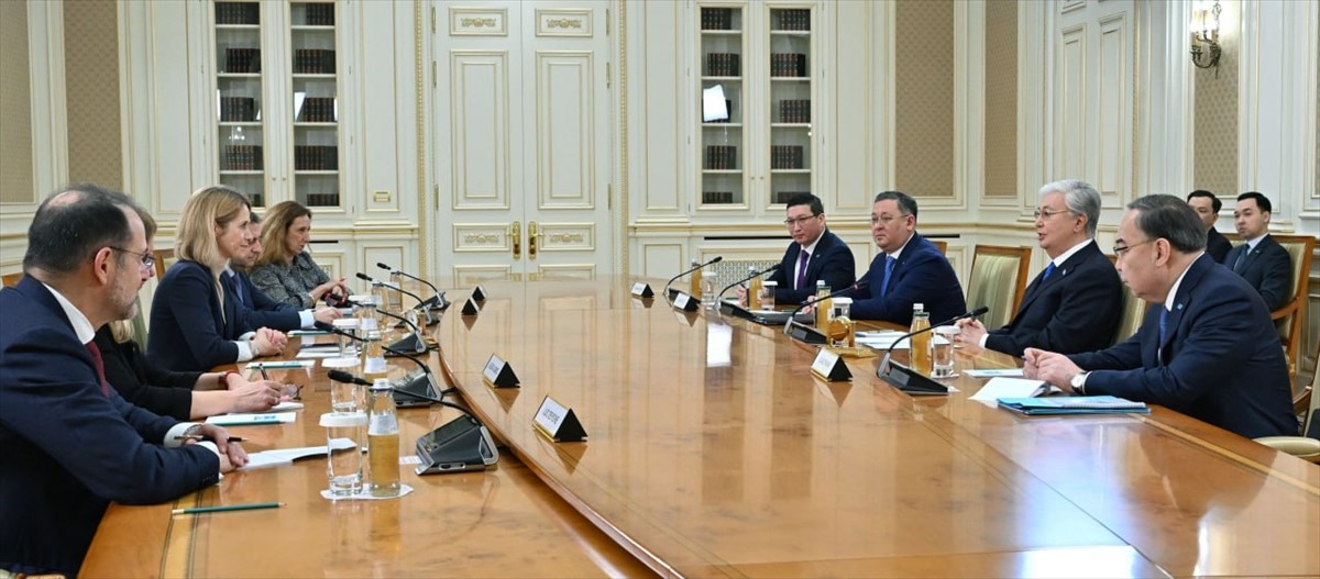 Avrupa Birliği (AB) Dış İlişkiler ve Güvenlik Politikası Yüksek Temsilcisi Kaja Kallas, Orta Asya...