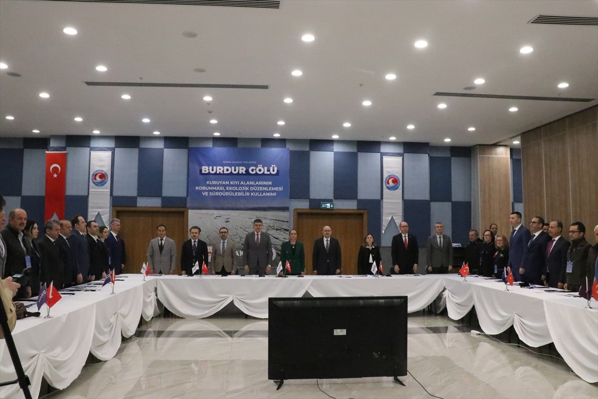 Burdur'da, "Burdur Gölü Kuruyan Kıyı Alanlarının Korunması, Ekolojik Düzenlemesi ve Sürdürülebilir...