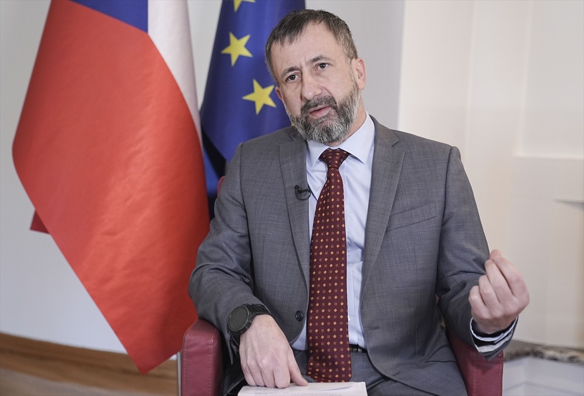 Çekya'nın Ankara Büyükelçisi Petr Stepanek, Rusya-Ukrayna Savaşı'nın üçüncü yılının geride kalması...