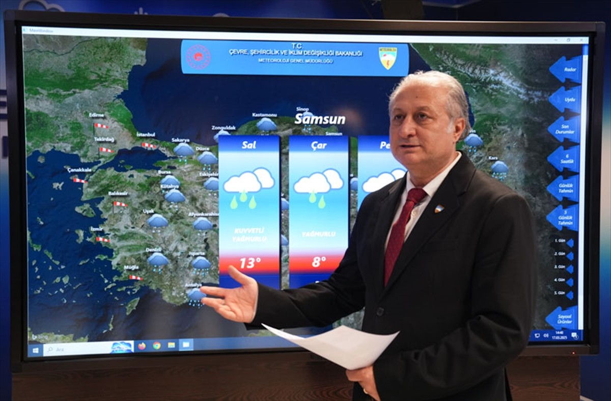 Çevre, Şehircilik ve İklim Değişikliği Bakanlığı Meteoroloji Genel Müdürlüğü Hava Tahmin Uzmanı...