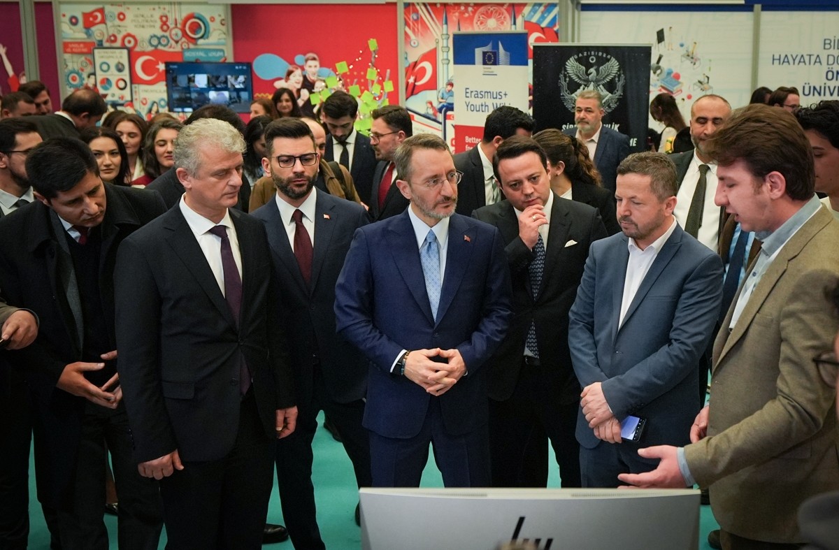 Cumhurbaşkanlığı İletişim Başkanı Fahrettin Altun, İletişim Başkanlığı tarafından ATO...