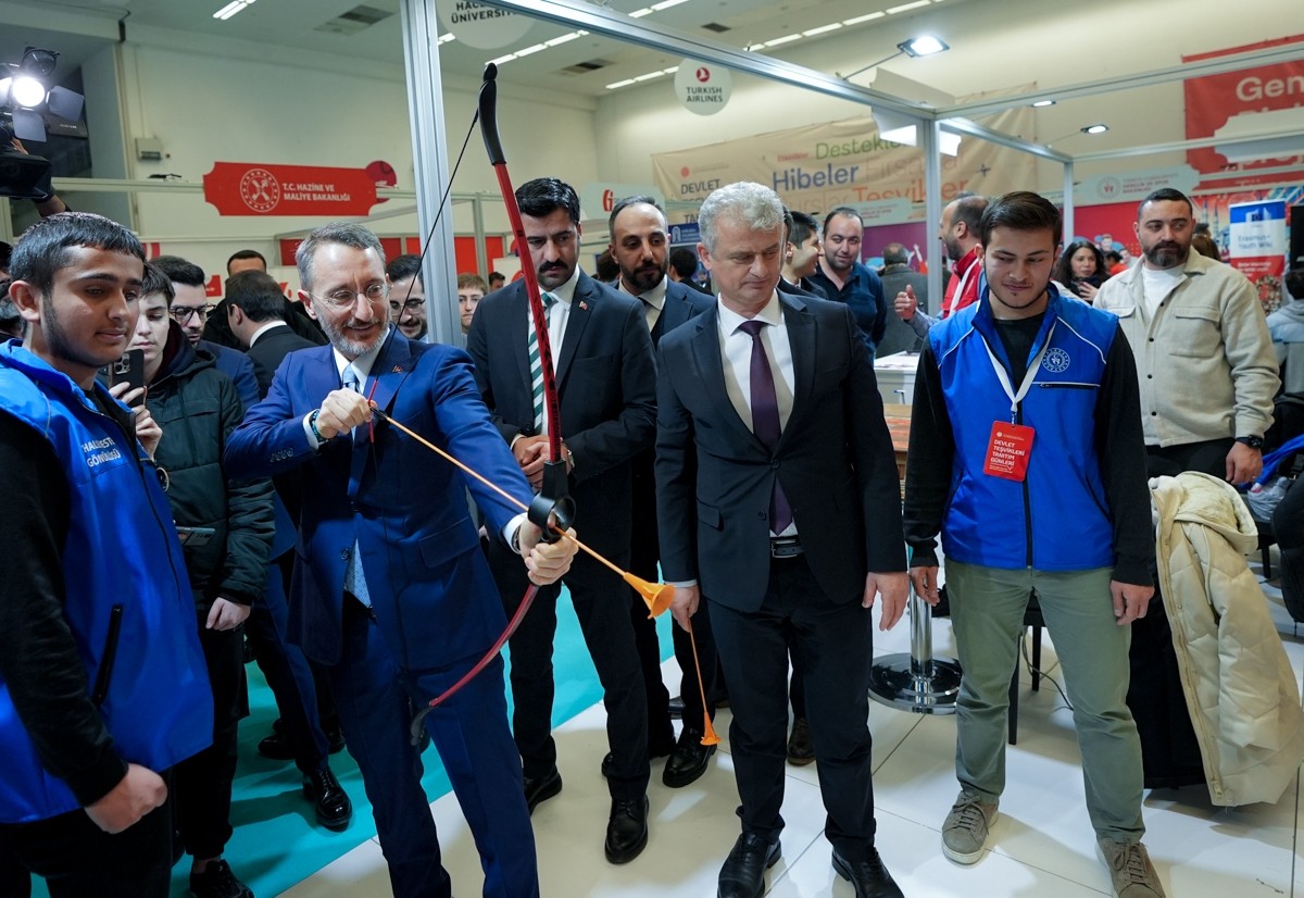 Cumhurbaşkanlığı İletişim Başkanı Fahrettin Altun, İletişim Başkanlığı tarafından ATO...