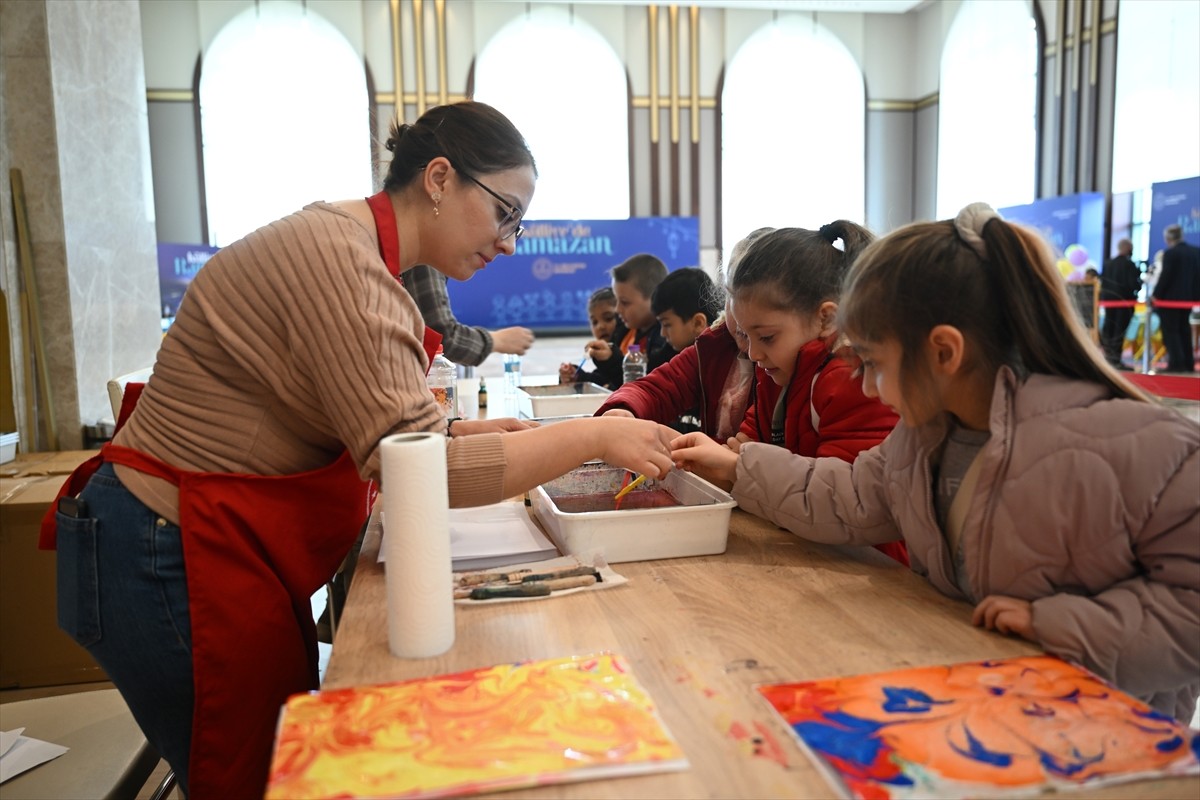 Cumhurbaşkanlığı Külliyesi'nde düzenlenen "Külliye'de Ramazan" etkinlikleri kapsamında...