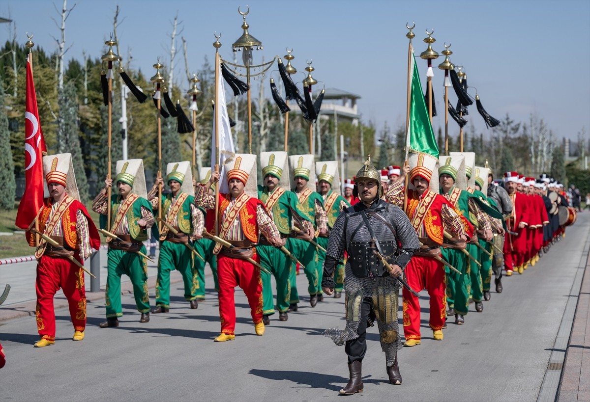 Cumhurbaşkanlığı Külliyesi'nde düzenlenen "Külliye'de Ramazan" etkinlikleri kapsamında "Jandarma...