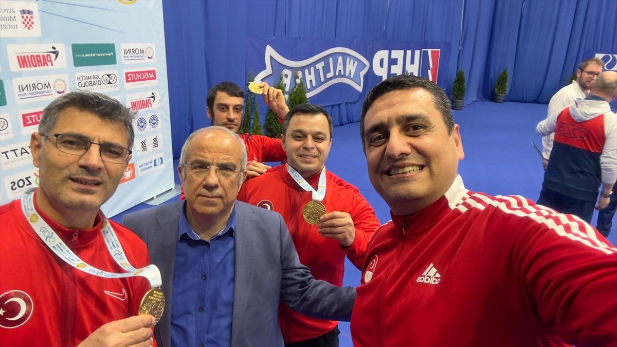 Hırvatistan'da düzenlenen Avrupa Havalı Silahlar Şampiyonası'nda Yusuf Dikeç, İsmail Keleş ve...