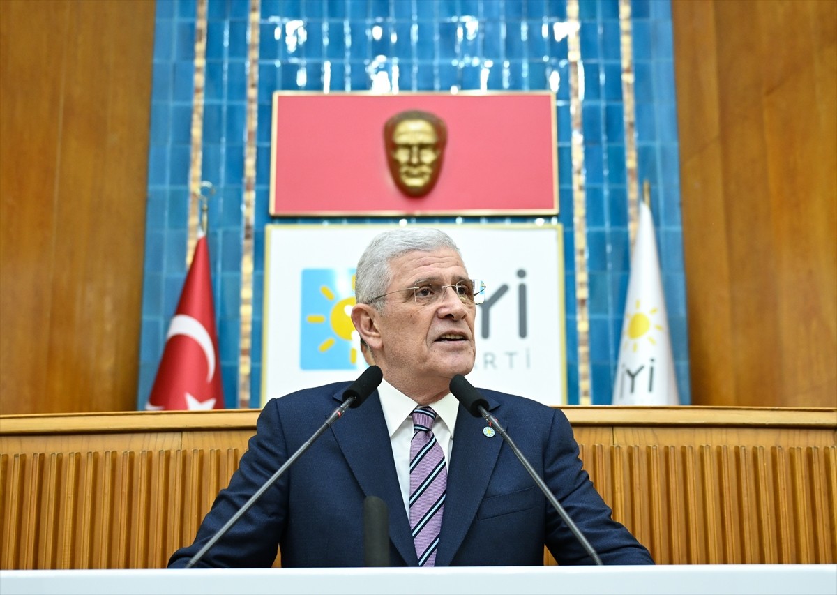İYİ Parti Genel Başkanı Müsavat Dervişoğlu, partisinin TBMM Grup Toplantısı'na katılarak konuşma...