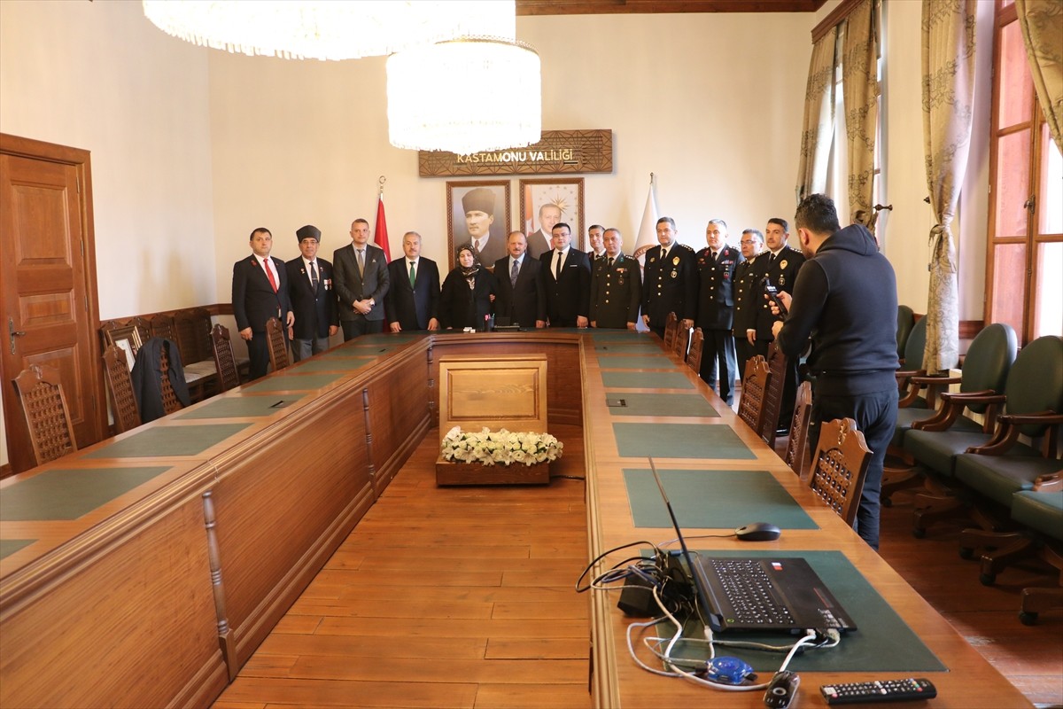 Kastamonu'da 18 Mart Şehitleri Anma Günü ve Çanakkale Deniz Zaferi'nin 110. yıl dönümü dolayısıyla...