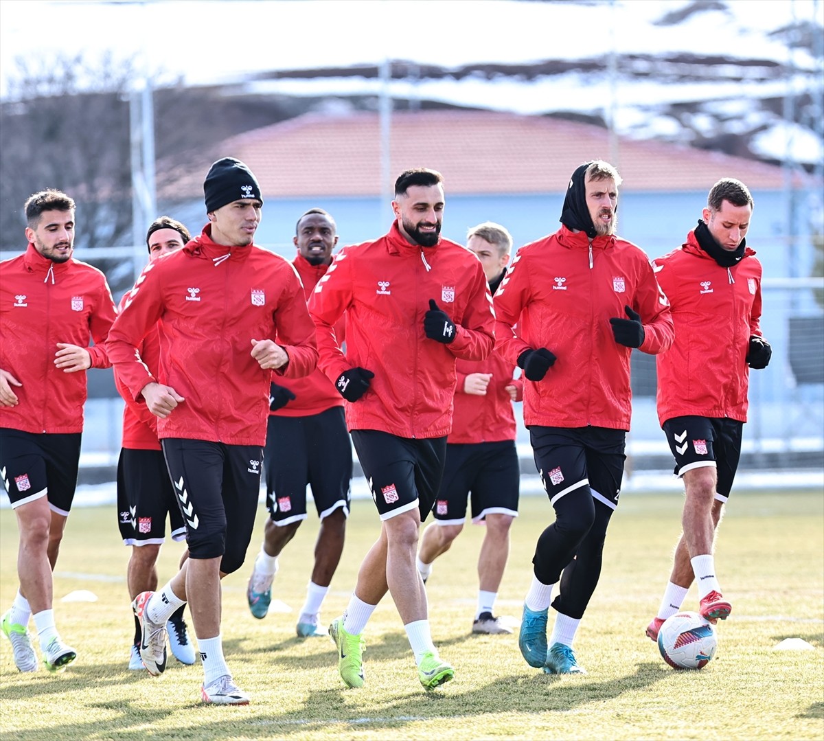 Net Global Sivasspor, Trendyol Süper Lig'in 26. haftasında deplasmanda RAMS Başakşehir ile...