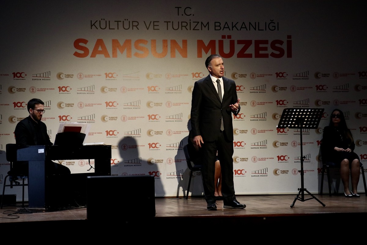 Samsun Devlet Opera ve Balesi (SAMDOB) müze konseriyle sanatseverlerle buluştu. Samsun Müzesi...