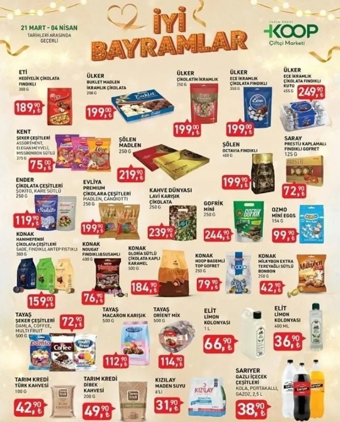 Tarım Kredi Marketleri'nde Ramazan Öncesi Dev İndirimler