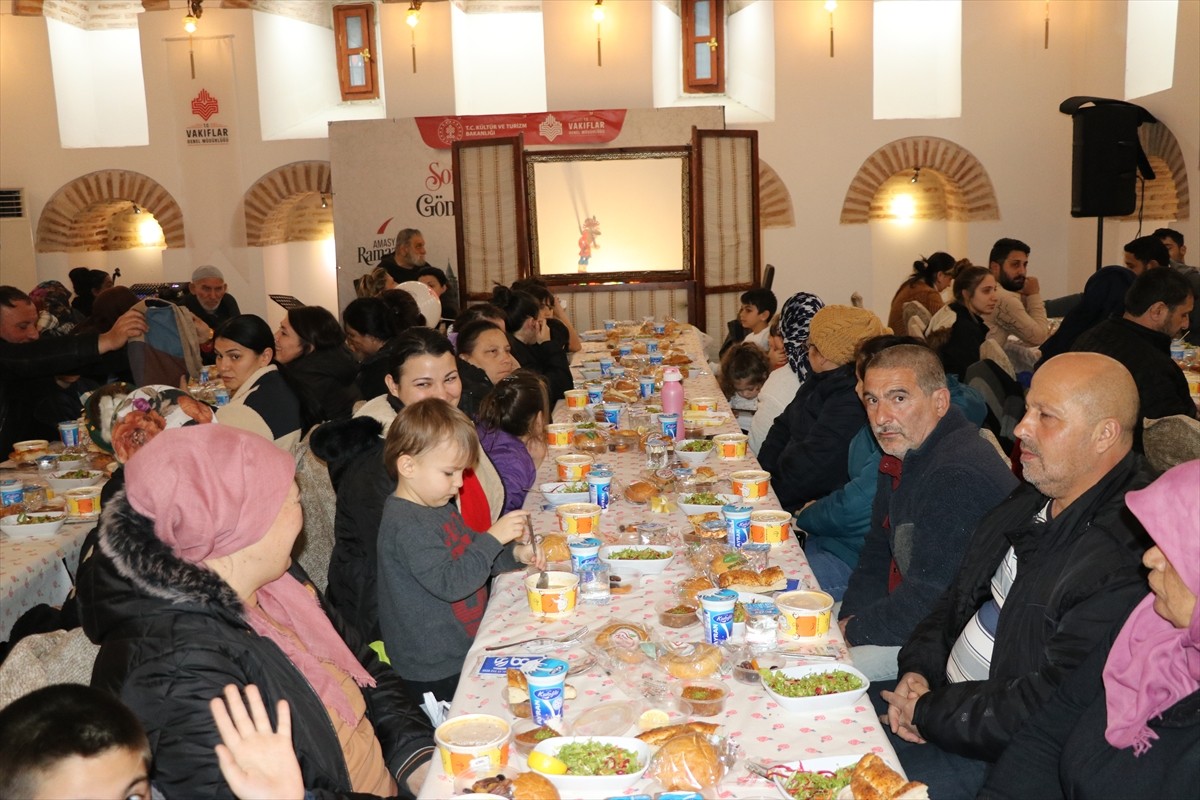 Tokat Vakıflar Bölge Müdürlüğünce, "Sofralarımıza Bereket, Gönüllerimize Merhamet" temasıyla...