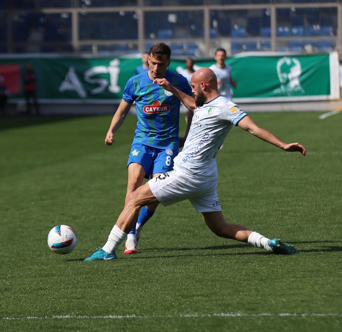 Trendyol Süper Lig'in 28. haftasında Çaykur Rizespor ile Sipay Bodrum FK, Çaykur Didi Stadı'nda...