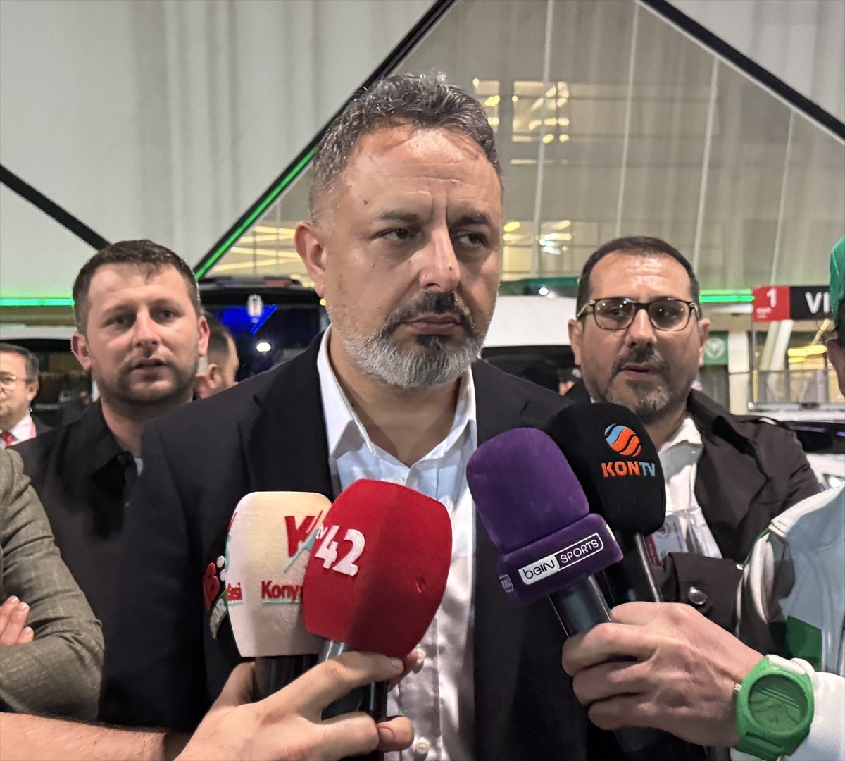 TÜMOSAN Konyaspor Başkanı Ömer Korkmaz, Trendyol Süper Lig'in 28. haftasında sahasında Beşiktaş'ı...