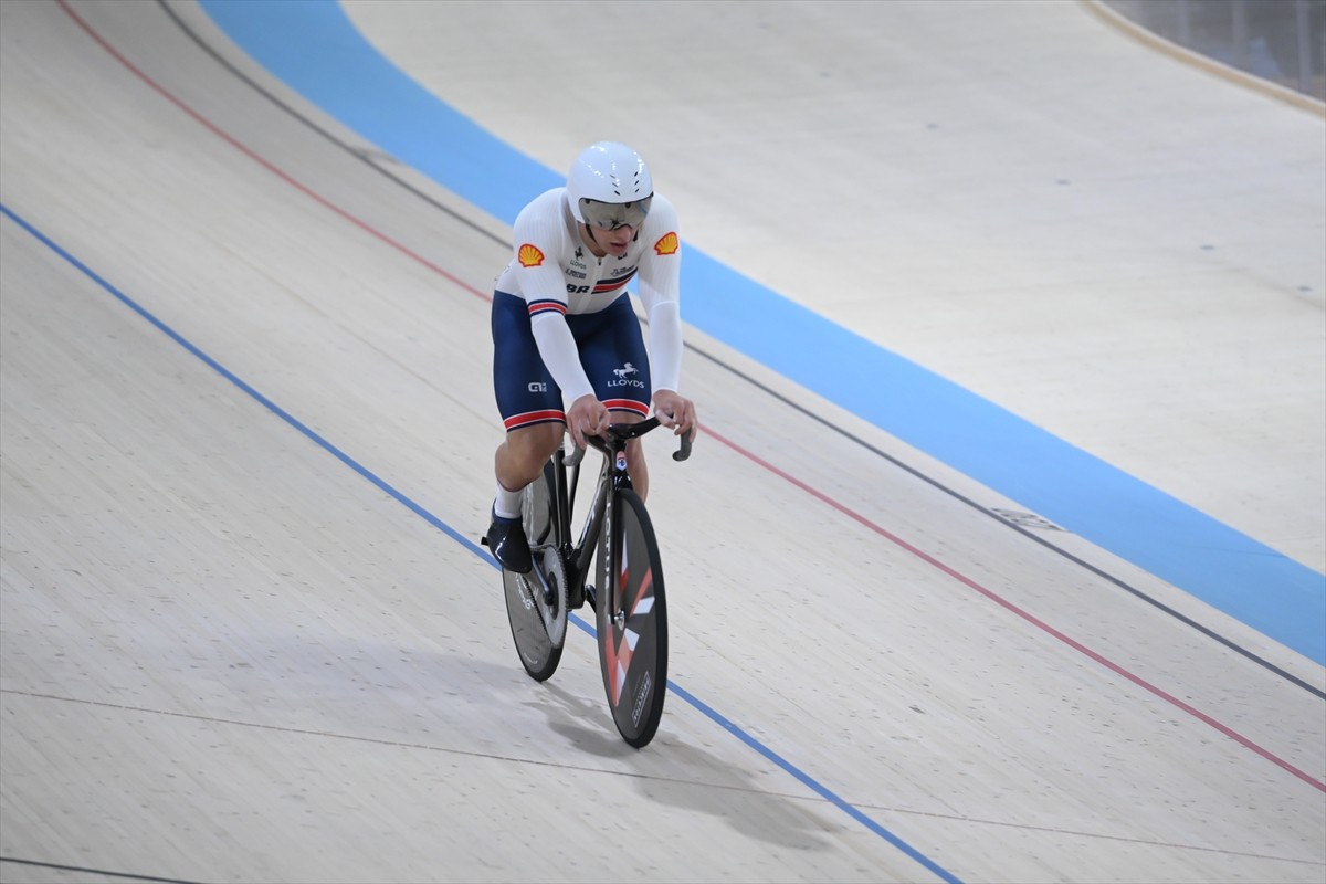 Türkiye'de ilk kez gerçekleştirilen 2025 UCI Pist Bisikleti Uluslar Kupası'nın Konya Olimpik...