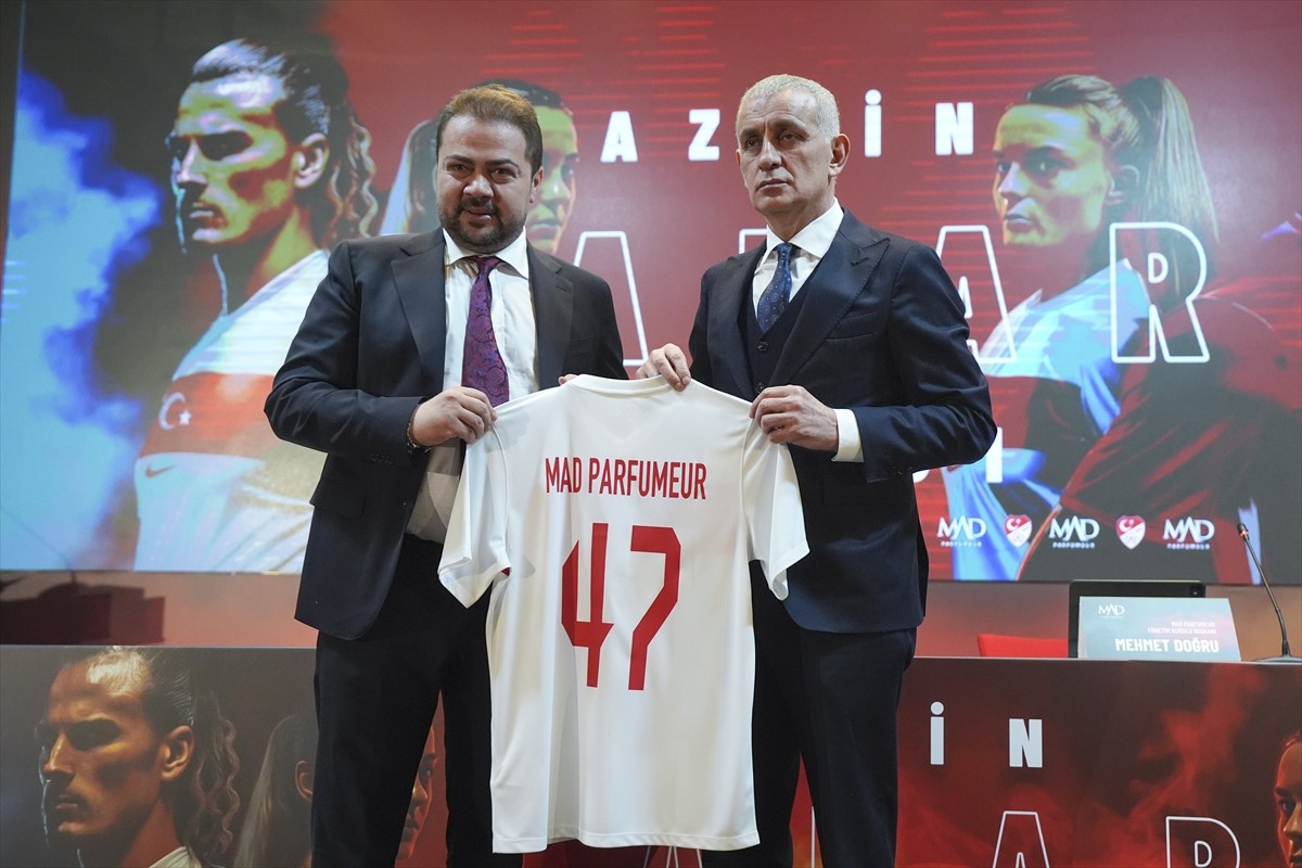 Türkiye Futbol Federasyonu (TFF) ile MAD Parfumeur firması arasında milli takımlar resmi...