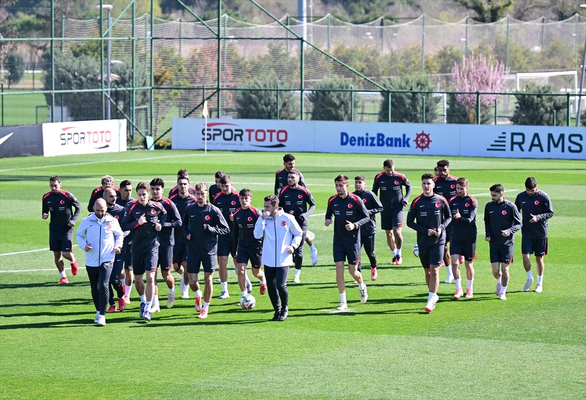 UEFA Uluslar Ligi A/B play-off turu rövanş maçında yarın Macaristan'a konuk olacak A Milli Futbol...