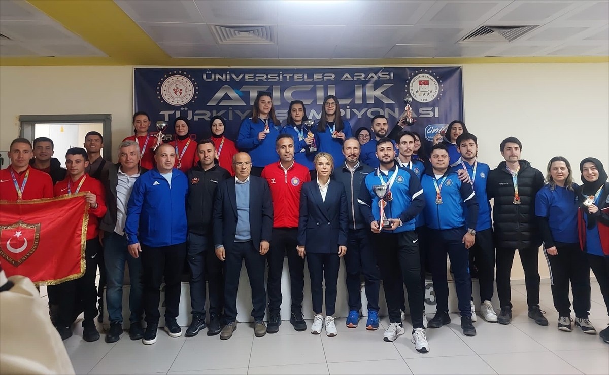 Üniversiteler Arası Atıcılık Türkiye Şampiyonası, Sakarya'da düzenlendi. Sakarya...