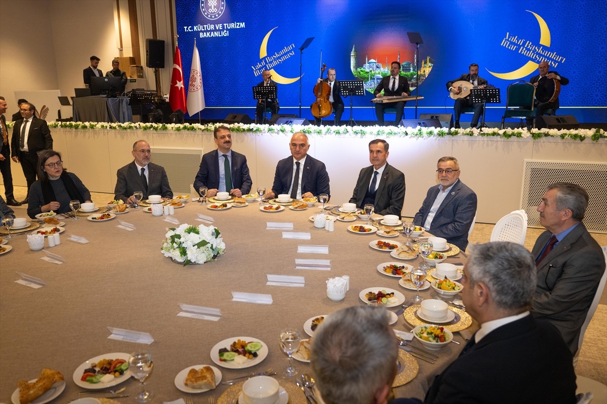 Vakıflar Genel Müdürlüğünce, Vakıf Ankara Balo ve Kongre Salonunda "Vakıf Başkanları İftar...