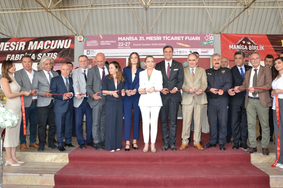 485. Uluslararası Manisa Mesir Macunu Festivali kapsamında düzenlenen Mesir Ticaret Fuarı, 31. kez...