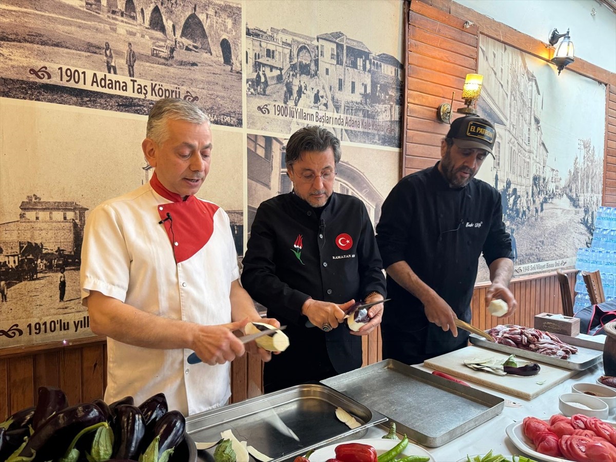 Adana'da "Türkiye Kültür Yolu Festivali" kapsamında Tüm Restoranlar ve Turizmciler Derneğince...