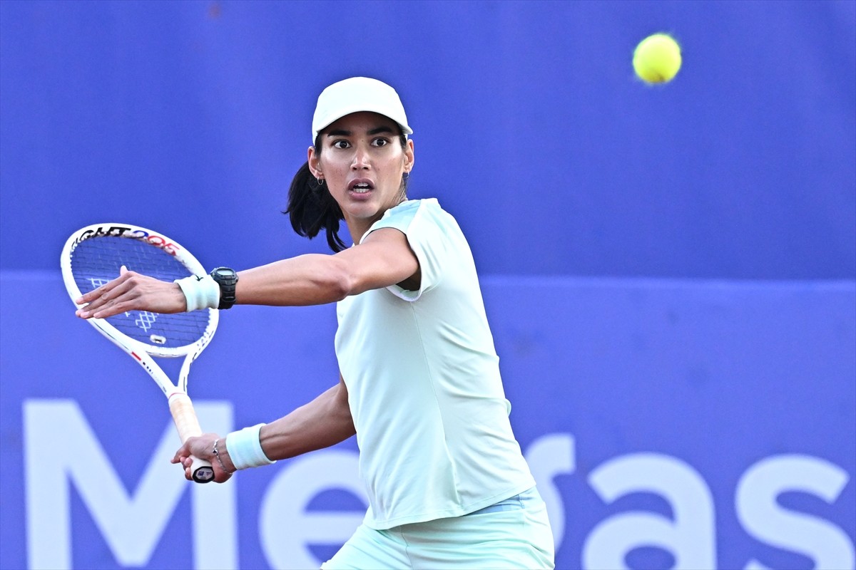 Antalya Megasaray Tenis Akademisi'nde düzenlenen Kadınlar Tenis Birliği (WTA) Turnuvası devam...