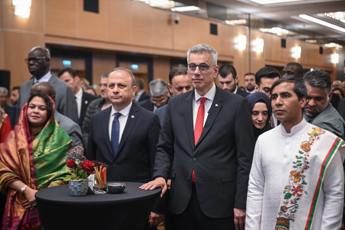 Bangladeş'in Ankara Büyükelçiliği tarafından "Bağımsızlık ve Milli Günü" vesilesiyle bir otelde...