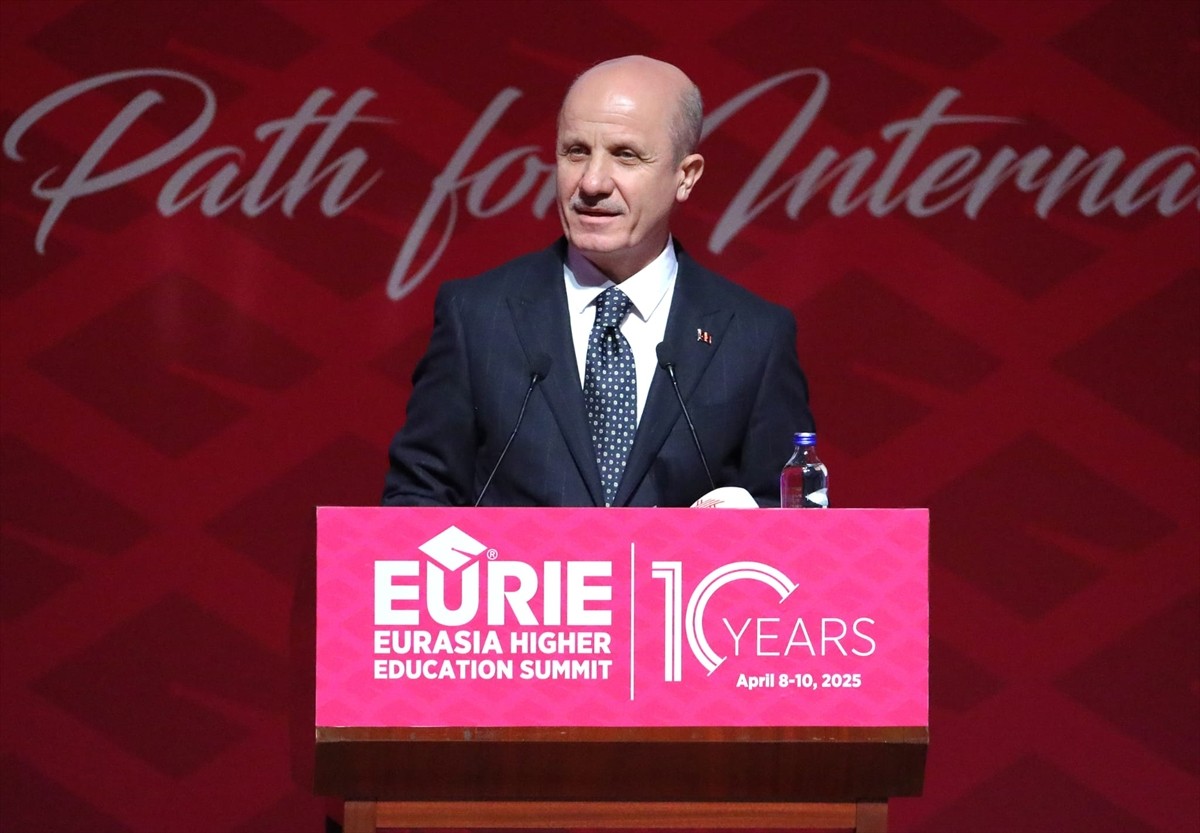 Bu yıl 10'uncusu düzenlenen 2025 Avrasya Yükseköğretim Zirvesi (EURIE), Avrasya Üniversiteler...