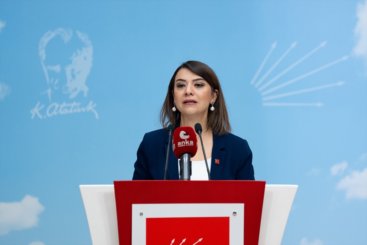 CHP Genel Başkan Yardımcısı Gamze Taşcıer, CHP Genel Merkezi'nde basın toplantısı...