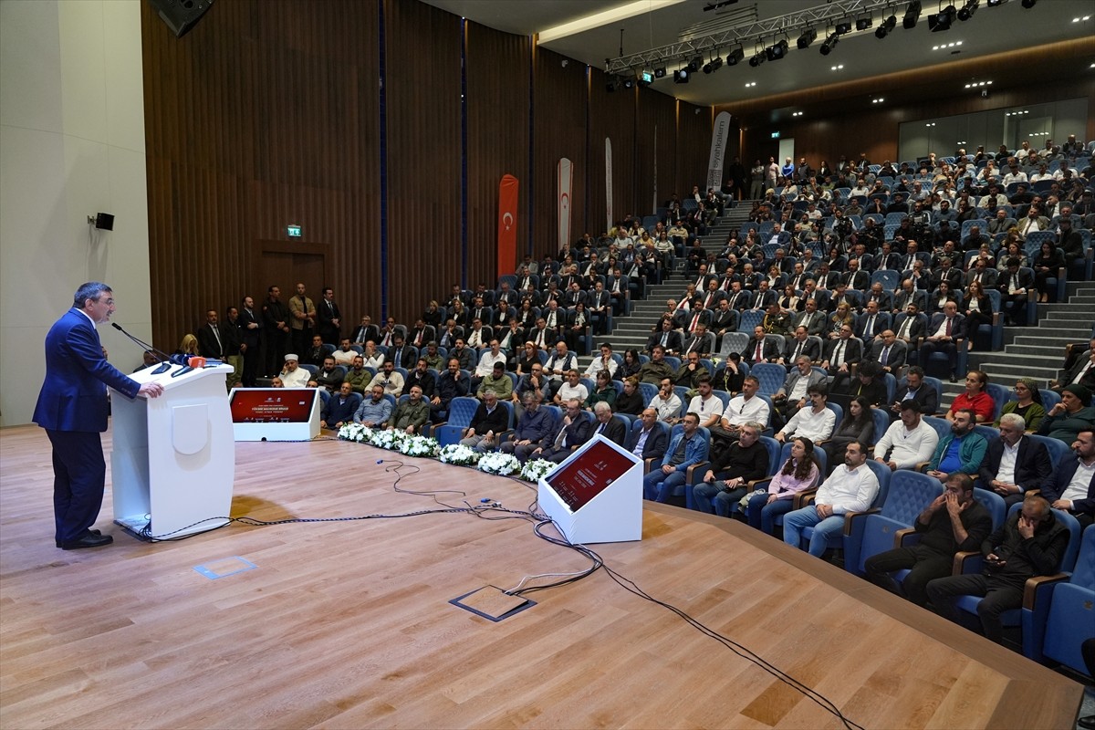  Cumhurbaşkanı Yardımcısı Cevdet Yılmaz, Kuzey Kıbrıs Türk Cumhuriyeti'nde (KKTC) yapılması...