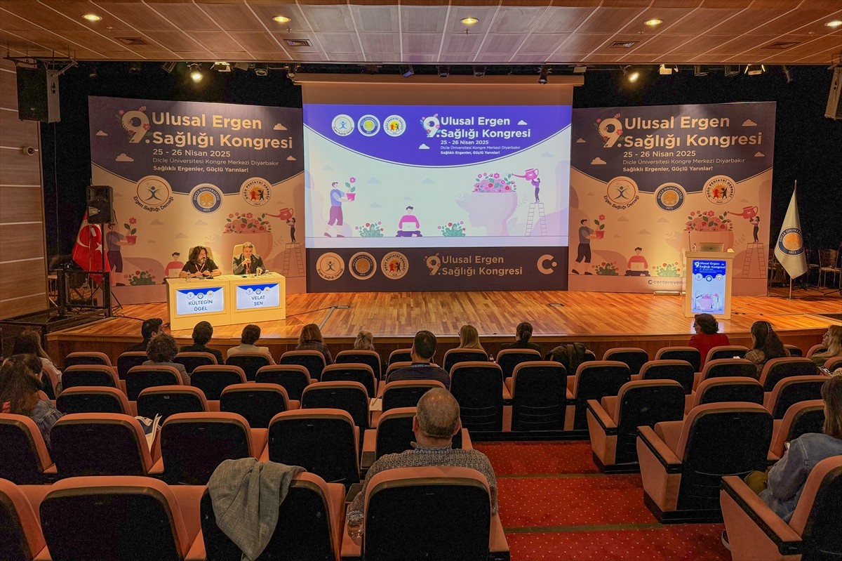 Diyarbakır'da "Sağlıklı Ergenler, Güçlü Yarınlar" temasıyla 9. Ulusal Ergen Sağlığı Kongresi...