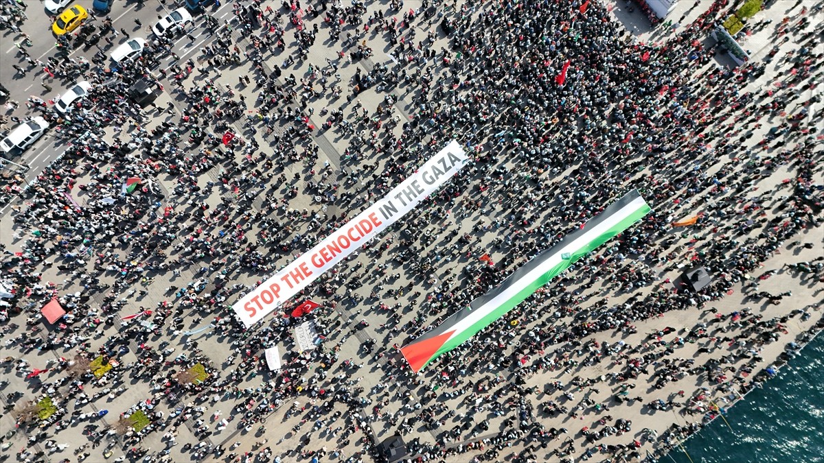 İsrail'in 7 Ekim 2023'ten bu yana Filistin'in Gazze Şeridi'ne yönelik gerçekleştirdiği, binlerce...