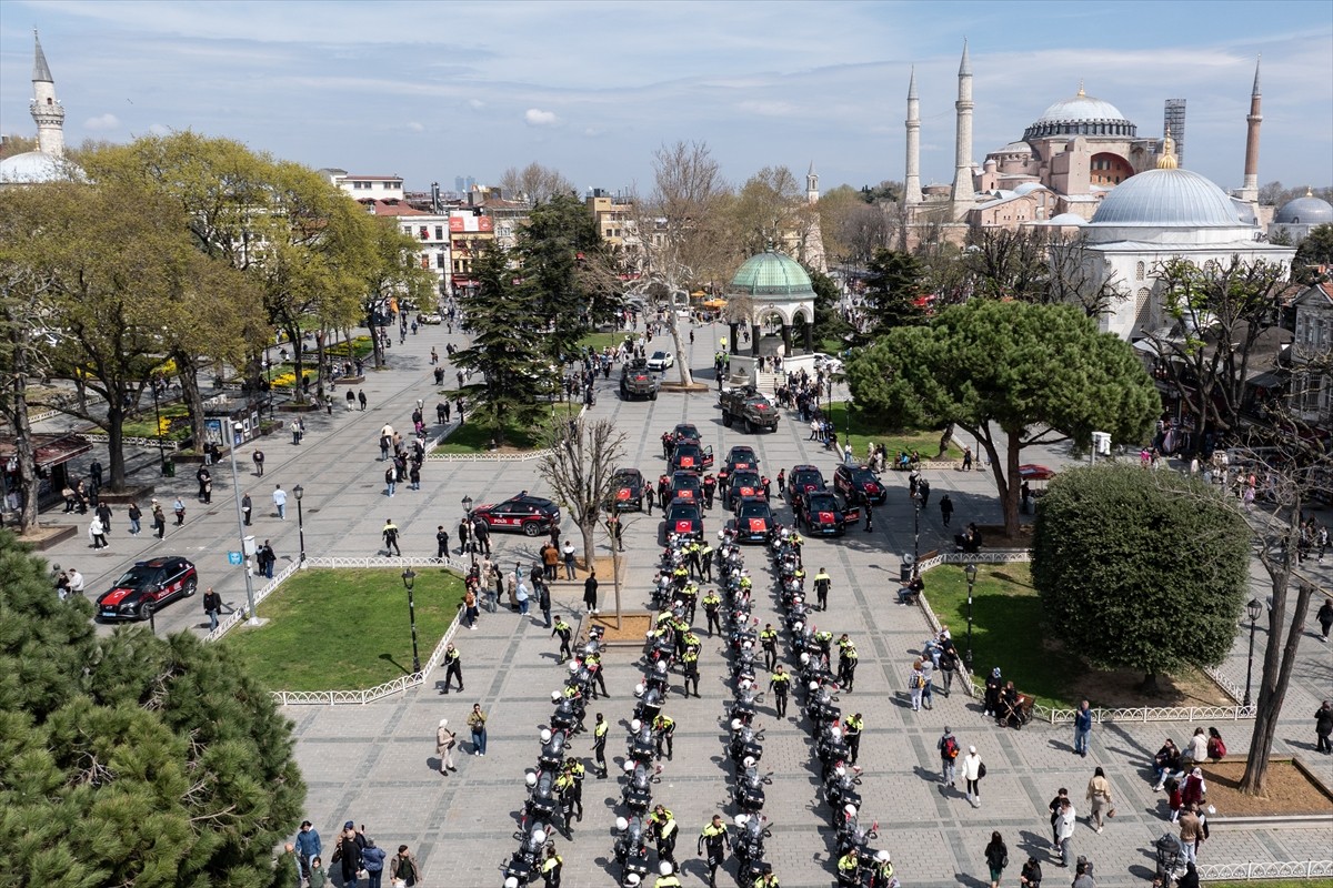 İstanbul Emniyet Müdürlüğünce "Türk Polis Teşkilatı'nın 180. kuruluş yıl dönümü ve Polis Haftası"...