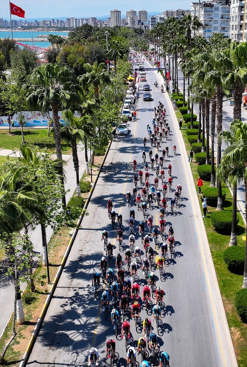Mersin Büyükşehir Belediyesince 7. kez organize edilen Mersin Uluslararası Bisiklet Turu (Tour of...