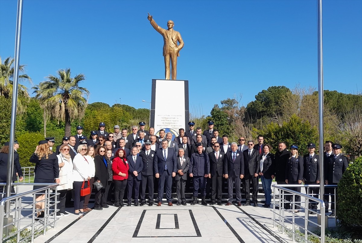 Muğla'nın Dalaman ilçesinde Türk Polis Teşkilatının 180. kuruluş yıl dönümü ve Polis Haftası...