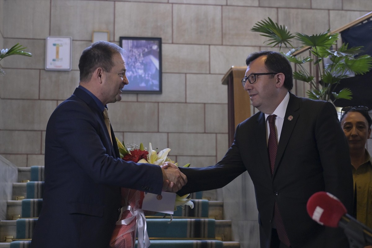 Parlamento Muhabirleri Derneği'nin (PMD) 61'inci kuruluş yıl dönümü TBMM'nin Meclis Basın...