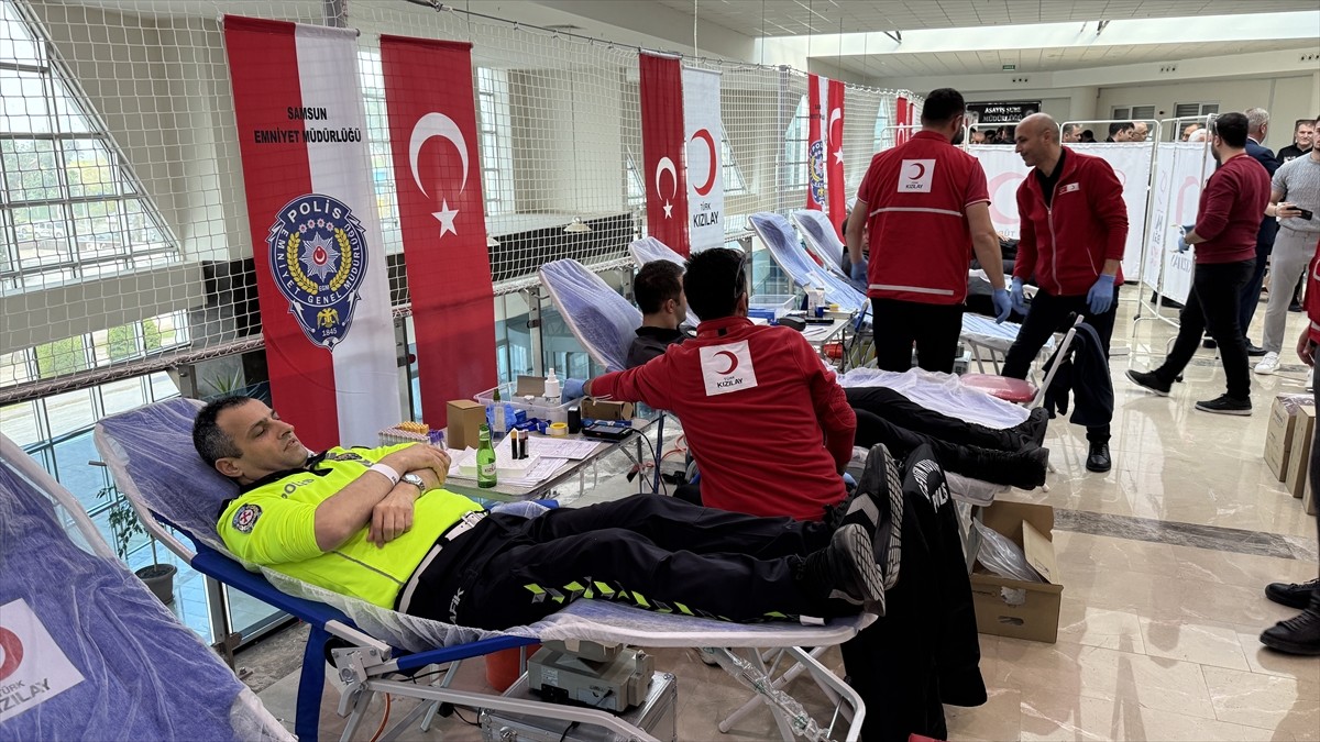 Samsun'da 155 emniyet personeli, Türk Polis Teşkilatının 180. kuruluş yıl dönümü ve Polis Haftası...