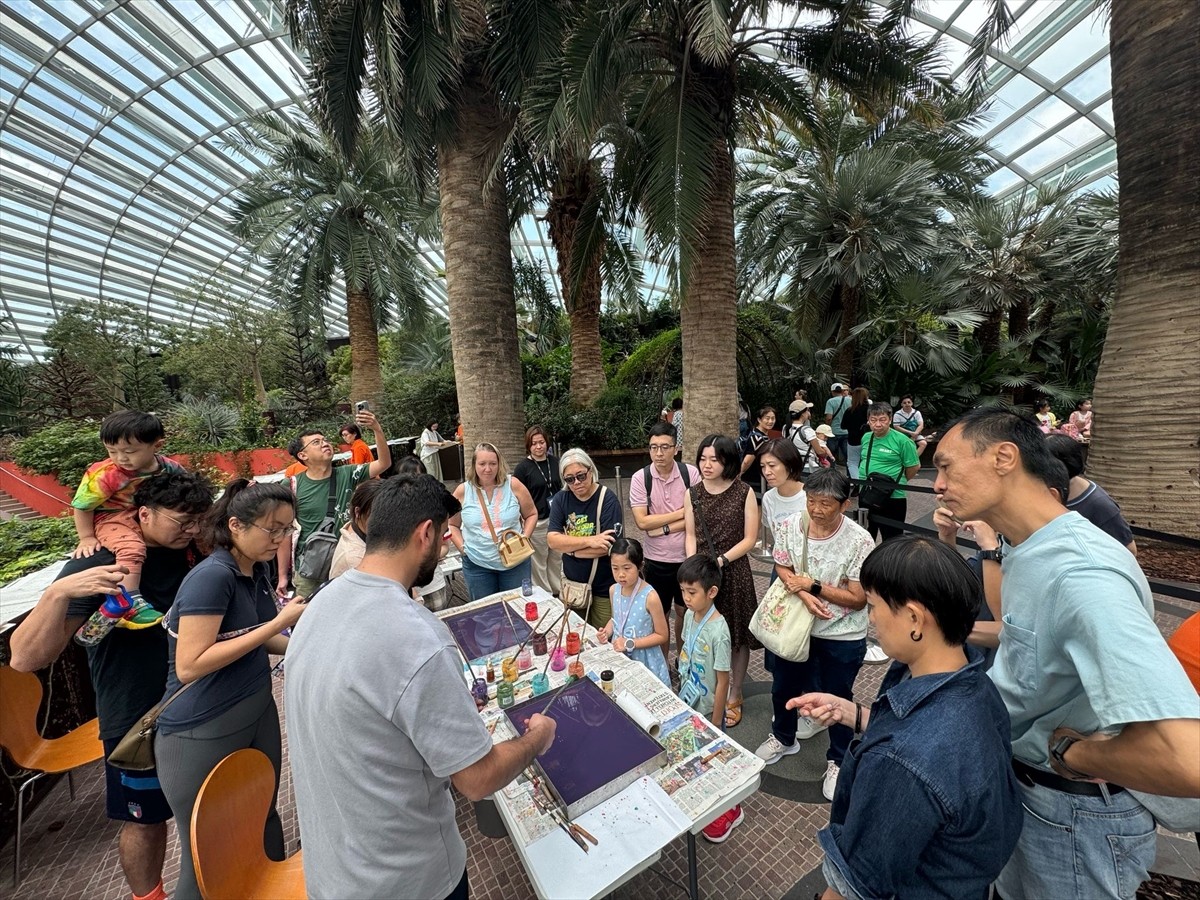 Singapur'un dünyaca ünlü kamu parklarından "Gardens by the Bay" ile Türkiye'nin Singapur...