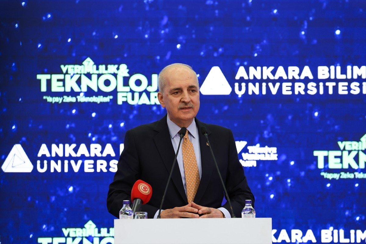 TBMM Başkanı Numan Kurtulmuş, Ankara Bilim Üniversitesi tarafından ATO Congresium'da düzenlenen 7....