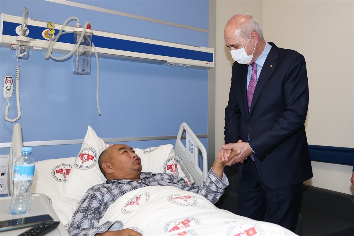 TBMM Başkanı Numan Kurtulmuş, Kırgızistan'ın başkenti Bişkek'teki resmi temasları kapsamında...