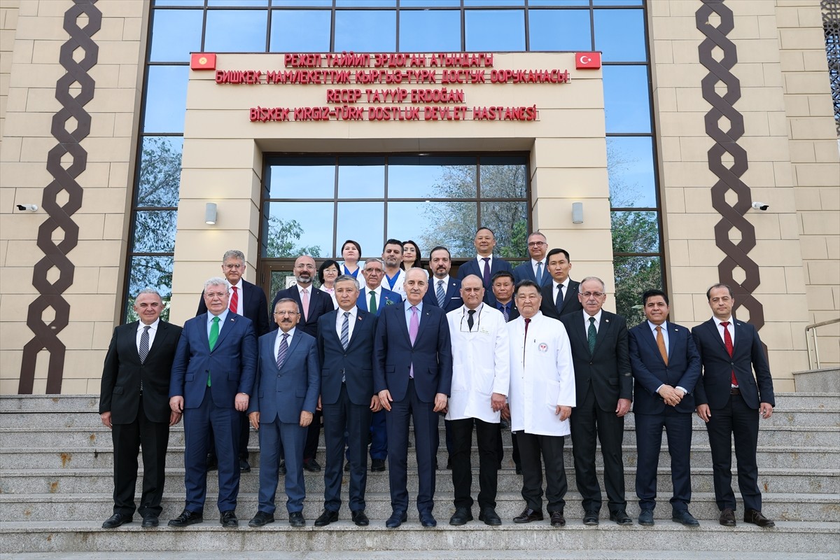 TBMM Başkanı Numan Kurtulmuş, Kırgızistan'ın başkenti Bişkek'teki resmi temasları kapsamında...