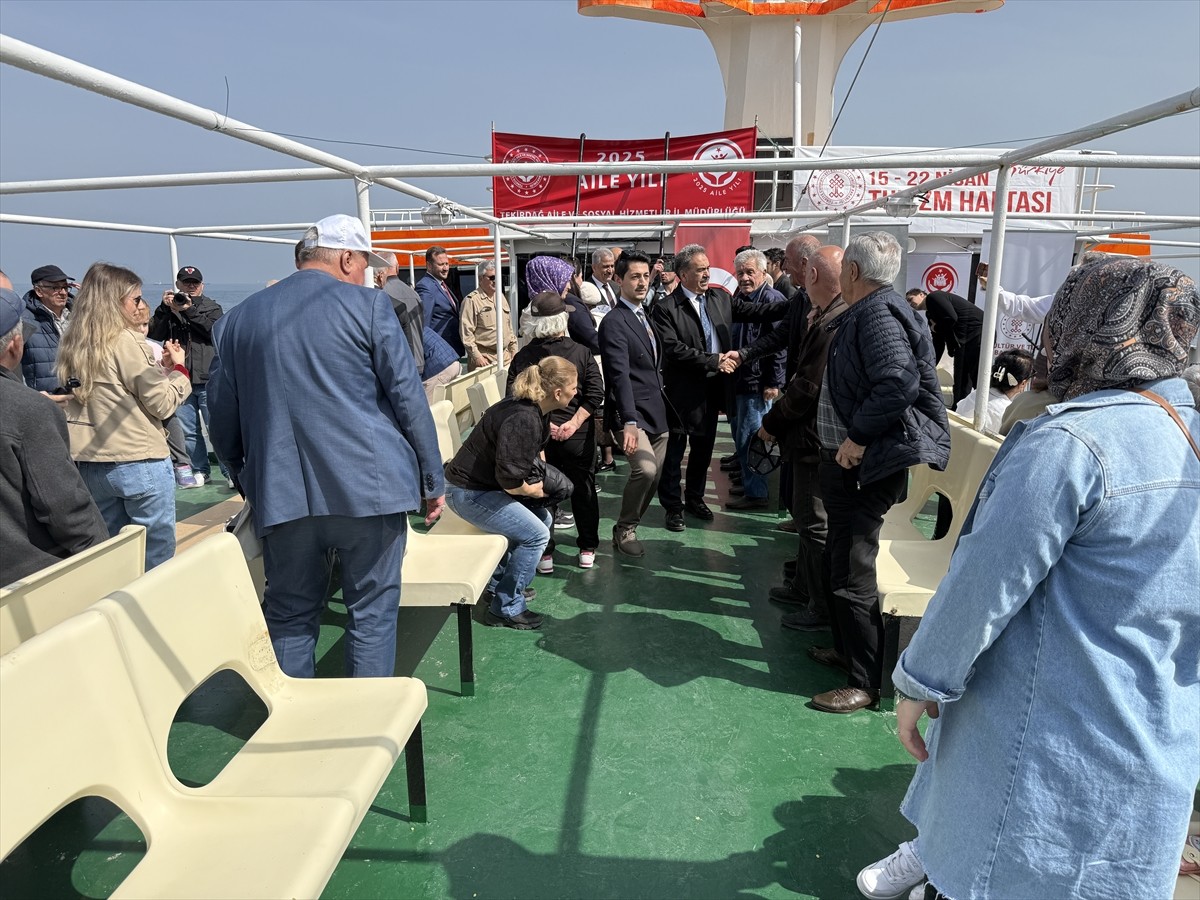 Tekirdağ'da İl Kültür ve Turizm Müdürlüğü ile Aile ve Sosyal Hizmetler İl Müdürlüğünce, "Turizm...