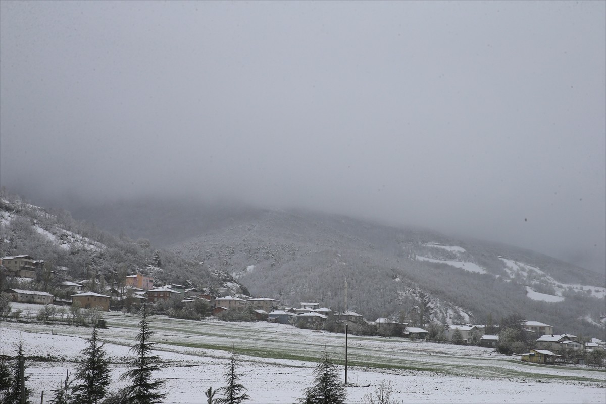 Tokat kent geneli ile Reşadiye, Artova, Başçiftlik ve Niksar ilçelerinde kar yağışı etkili...